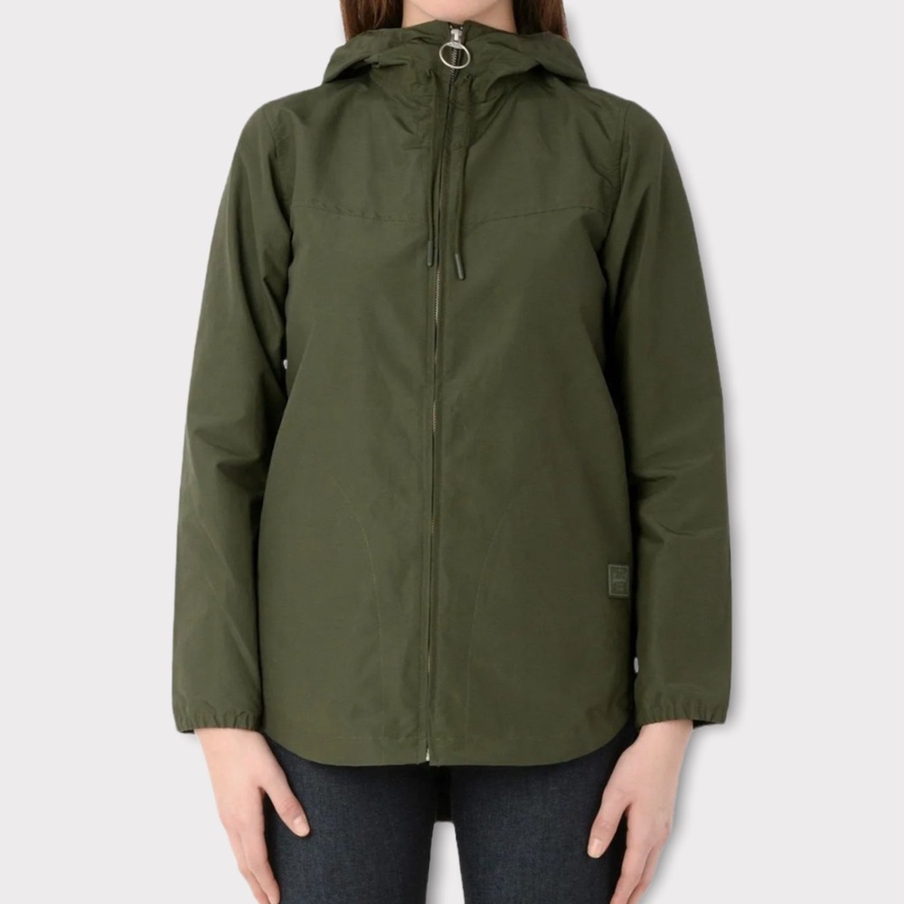 HERSCHEL WOMENS HOODED JUMPER 15020, DARK OLIVE